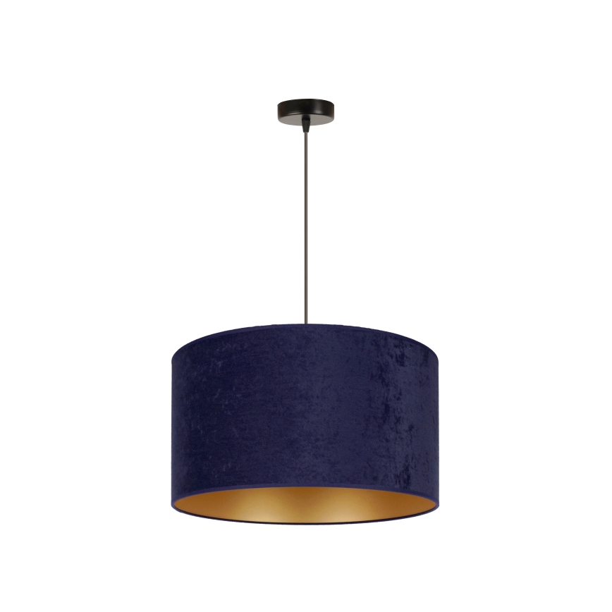 Duolla - Suspension filaire ROLLER 1xE27/15W/230V d. 40 cm bleu/doré