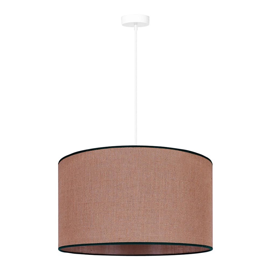 Duolla - Suspension filaire ROLLER 1xE27/15W/230V d. 40 cm marron/noir