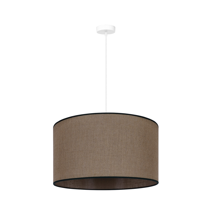 Duolla - Suspension filaire ROLLER 1xE27/15W/230V d. 40 cm marron/noir