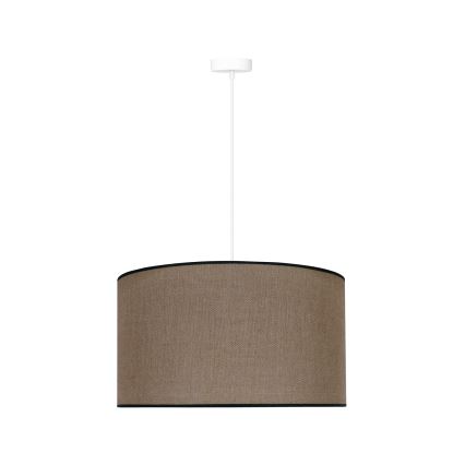 Duolla - Suspension filaire ROLLER 1xE27/15W/230V d. 40 cm marron/noir