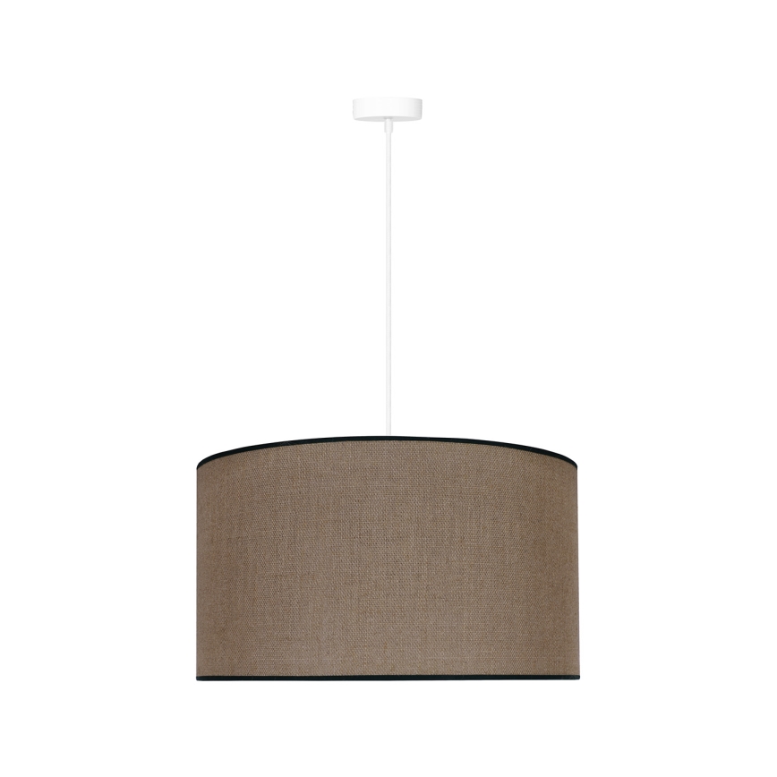 Duolla - Suspension filaire ROLLER 1xE27/15W/230V d. 40 cm marron/noir