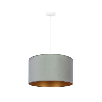 Duolla - Suspension filaire ROLLER 1xE27/15W/230V éclairage d. 40 cm vert/doré