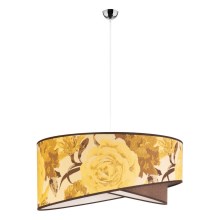 Duolla - Suspension filaire ROYAL 1xE27/40W/230V jaune
