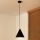Duolla - Suspension sur câble IRONLINE 1x G9/3 W/230 V Ø 25 cm noir