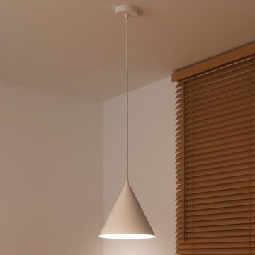 Duolla - Suspension sur câble IRONLINE 1xG9/3W/230V diam. 25 cm blanche