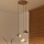 Duolla - Suspension sur câble IRONLINE 3xE27/15W/230V beige