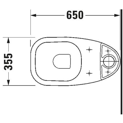 Duravit 21110100002 - WC combiné D-CODE céramique/blanc brillant