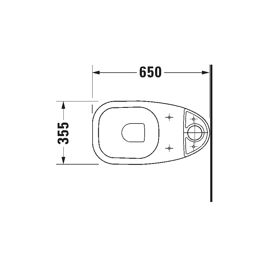 Duravit 21110100002 - WC combiné D-CODE céramique/blanc brillant