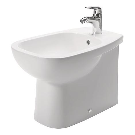 Duravit 22411000002 - Bidet sur pied D-CODE 35,5 x 52,5 cm céramique/blanc brillant