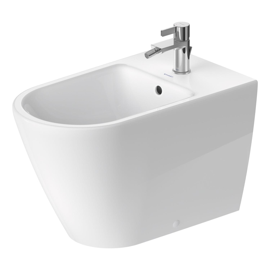 Duravit 2294100000 - Bidet sur pied D-NEO, en céramique, blanc brillant
