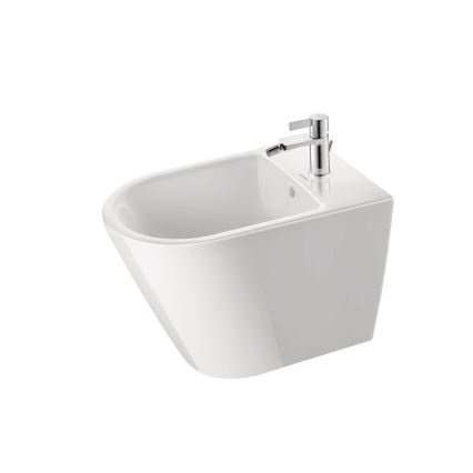 Duravit 2294100000 - Bidet sur pied D-NEO, en céramique, blanc brillant
