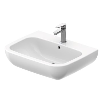 Duravit 23106500002 - Lavabo suspendu D-CODE 65x50 cm céramique/blanc brillant