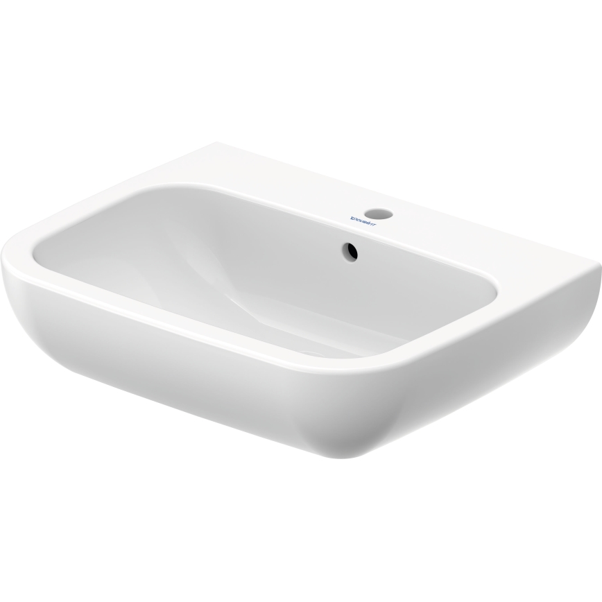 Duravit 23106500002 - Lavabo suspendu D-CODE 65x50 cm céramique/blanc brillant