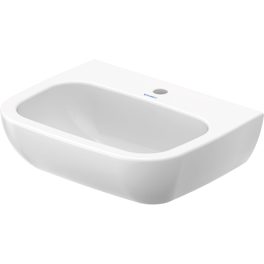 Duravit 23115500002 - Lavabo suspendu D-CODE 55x43 cm céramique/blanc brillant