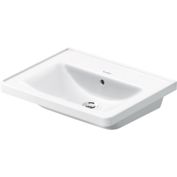 Duravit 2367600060 - Lavabo mural D-NEO 60x48 cm céramique/blanc brillant