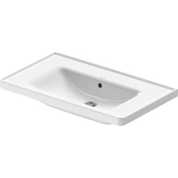 Duravit 2367800060 - Lavabo suspendu D-NEO 80x48 cm céramique/blanc brillant