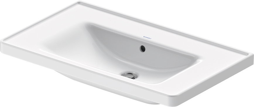 Duravit 2367800060 - Lavabo suspendu D-NEO 80x48 cm céramique/blanc brillant