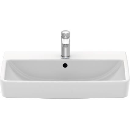Duravit 23756500002 - Lavabo mural D-NEO 65 x 46 cm en céramique, blanc brillant