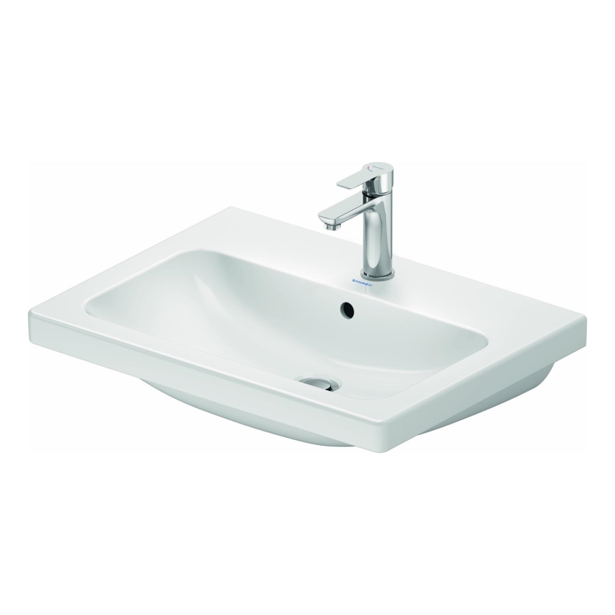 Duravit 23996500002 - Lavabo suspendu D-CODE 65x48 cm céramique/blanc brillant