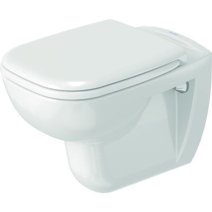 Duravit 25350900002 - WC suspendu D-CODE en céramique, blanc brillant