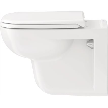 Duravit 25350900002 - WC suspendu D-CODE en céramique, blanc brillant