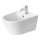 Duravit 27271500002 - Bidet suspendu D-CODE en céramique / blanc brillant