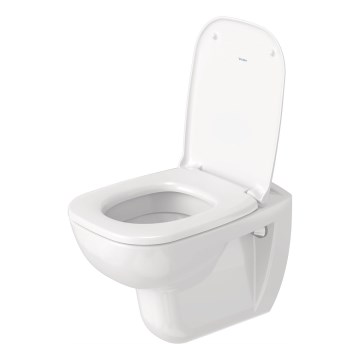 Duravit 45351900A1 - WC suspendu avec abattant D-CODE, céramique / blanc brillant