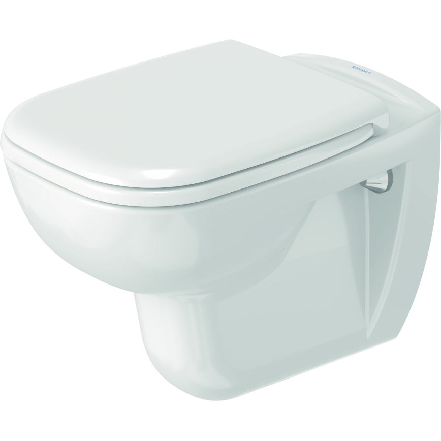 Duravit 45351900A1 - WC suspendu avec abattant D-CODE, céramique / blanc brillant