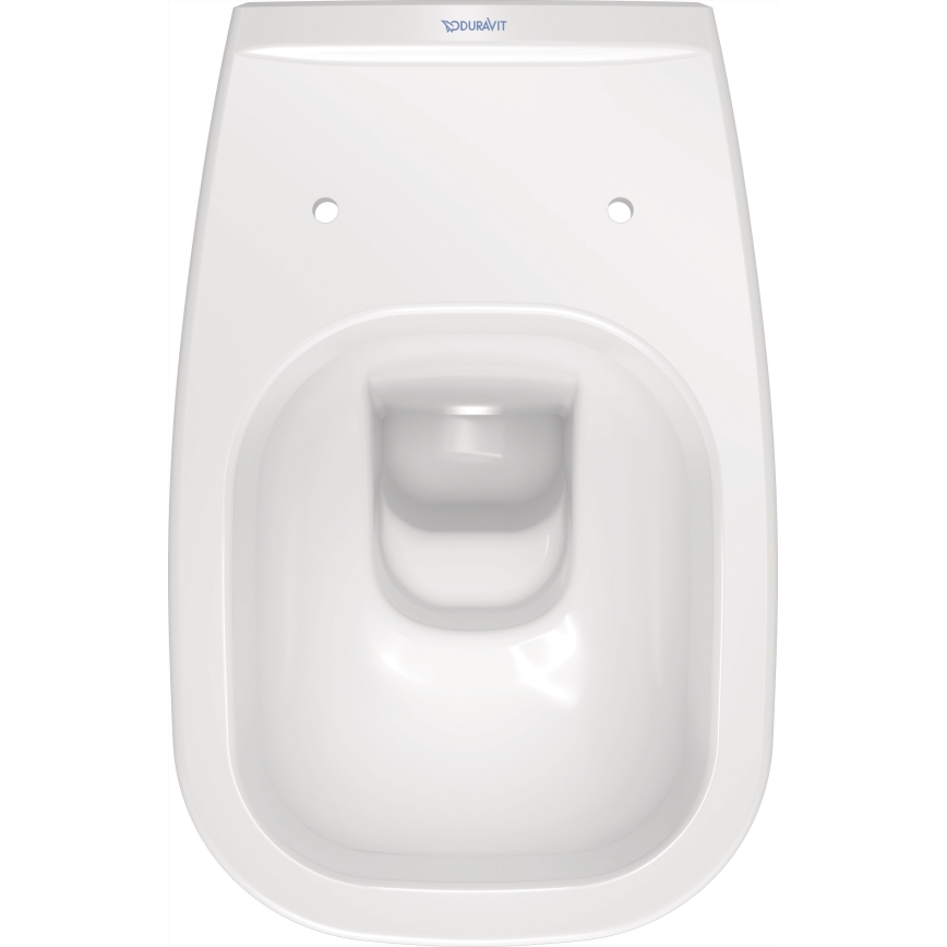Duravit 45351900A1 - WC suspendu avec abattant D-CODE, céramique / blanc brillant