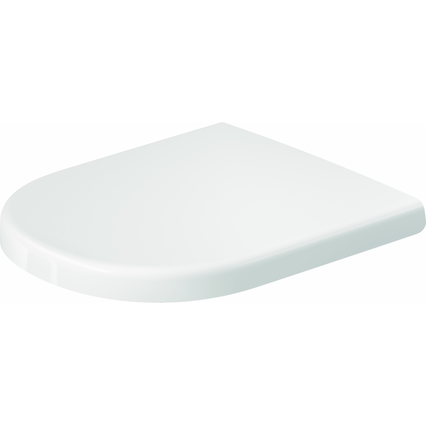 Duravit 49030900B2 - WC suspendu D-CODE avec abattant, céramique / blanc brillant