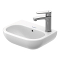 Duravit 7053600082 - Lavabo suspendu D-CODE 36x27 cm céramique/blanc brillant
