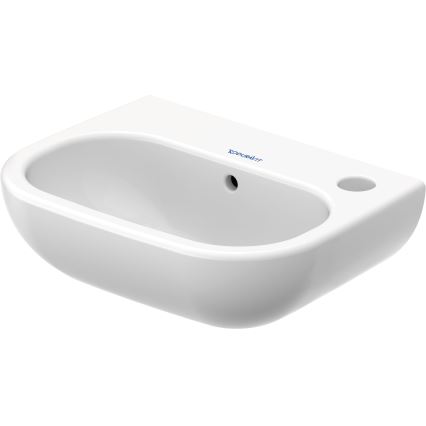 Duravit 7053600082 - Lavabo suspendu D-CODE 36x27 cm céramique/blanc brillant
