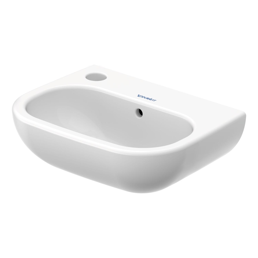 Duravit 7053600092 - Lavabo suspendu D-CODE 36x27 cm céramique/blanc brillant