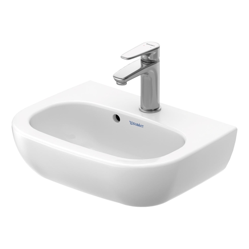 Duravit 7054500002 - Lavabo suspendu D-CODE 45x34 cm céramique/blanc brillant