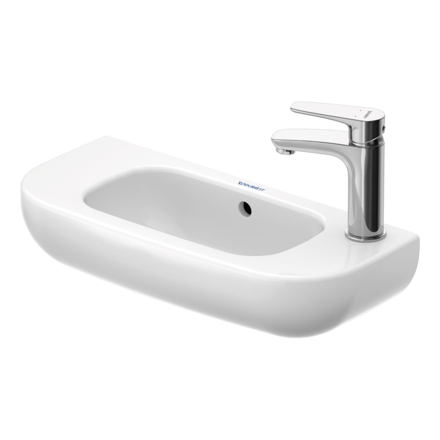 Duravit 7065000082 - Lavabo suspendu D-CODE 50x22 cm céramique/blanc brillant