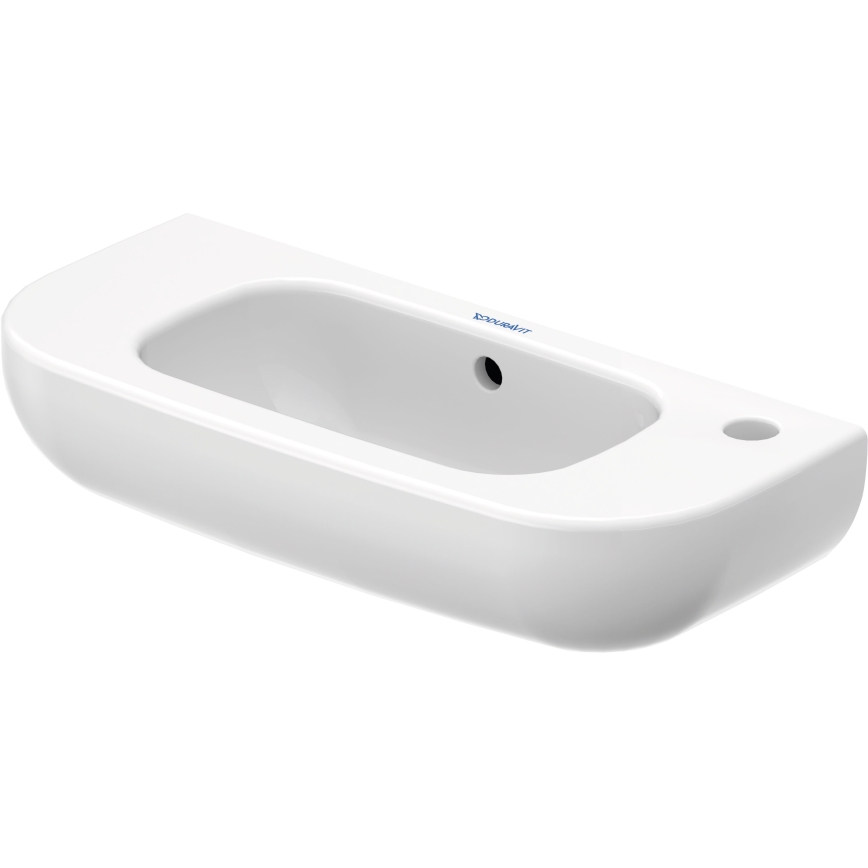 Duravit 7065000082 - Lavabo suspendu D-CODE 50x22 cm céramique/blanc brillant