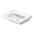 Duravit 742500060 - Lavabo suspendu D-NEO 50 x 40 cm en céramique, blanc brillant