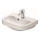 Duravit 7484500002 - Lavabo suspendu D-CODE 45 x 33,5 cm en céramique, blanc brillant