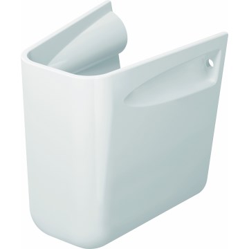 Duravit 8571800002 - Cache-siphon D-CODE 30x26,8 cm céramique/blanc brillant