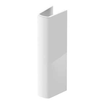 Duravit 8632700002 - Cache-siphon D-CODE 70,5x19 cm céramique/blanc brillant