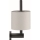 Duravit 99154600 - Support pour papier toilette D-CODE noir mat