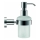 Duravit 99161000 -Distributeur de savon mural D-CODE 390 ml verre opalin/chrome brillant