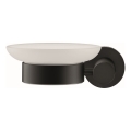 Duravit 99174600 - Porte-savon mural D-CODE gauche noir mat