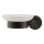 Duravit 99174600 - Porte-savon mural D-CODE gauche noir mat