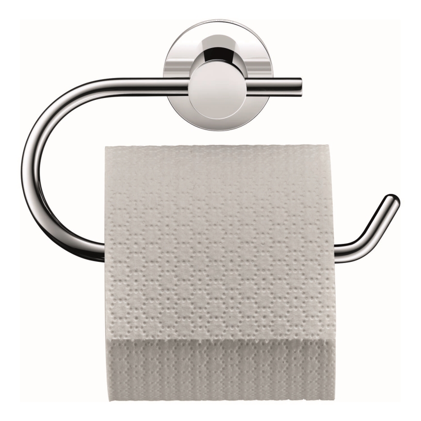 Duravit 99261000 - Porte-rouleau de papier toilette D-CODE chromé brillant
