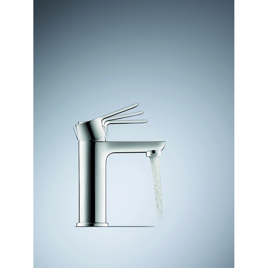 Duravit DC1023001010 - Mitigeur pour lavabo + bonde D-CODE chrome brillant