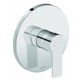 Duravit DC4210010010 - Mitigeur de douche à encastrer D-CODE, chrome brillant
