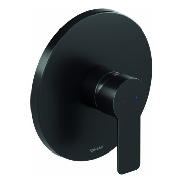 Duravit DC4210010046 - Mitigeur de douche encastré D-CODE, noir mat