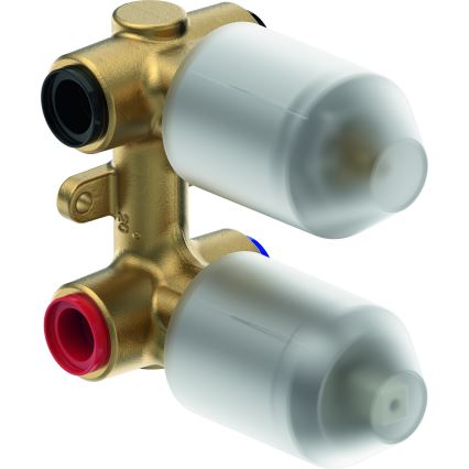 Duravit DC5210008010 - Mitigeur de douche pour installation encastrée D-CODE, chrome brillant
