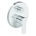 Duravit DC5210012010 - Mitigeur de baignoire encastrable D-CODE, chrome poli